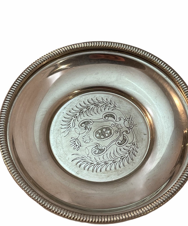 Italy Peltro Rama 95 Pewter demitasse espresso set