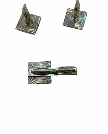 VTG Egypt Spinx Egyptian cufflinks tie clip set