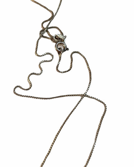 VTG Sterling silver Necklace brooch pendant Cameo