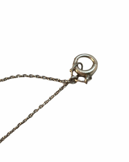 Victorian 800 Silver filagree shell Cameo Necklace