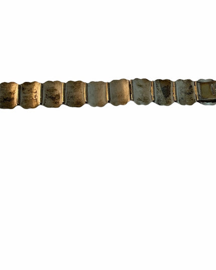 Antique Siam Sterling Bracelet Buddah Asian