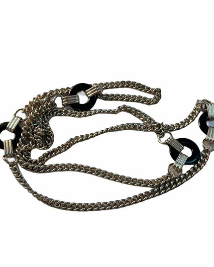 Sterling silver 925 Black onyx necklace
