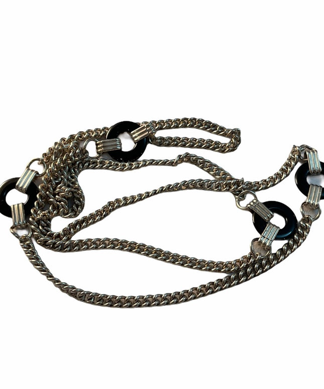 Sterling silver 925 Black onyx necklace