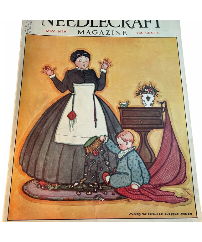 Antique Needlecraft Magazine May 1929