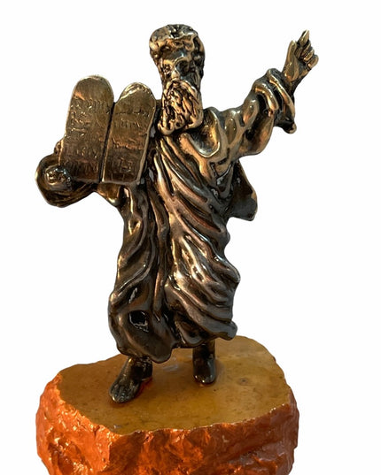 Vintage Moses Sterling silver statue sculpture
