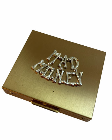 VTG c1950s Mad money Change brass box