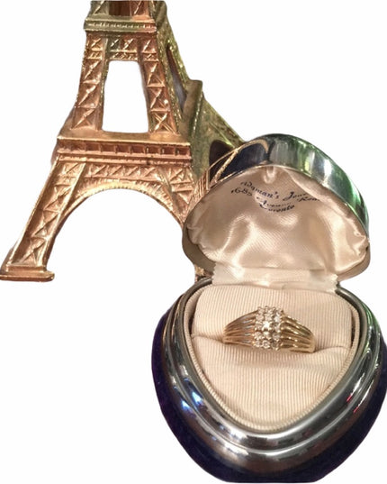 14k Gold Diamond ring w/appraisal beauty’