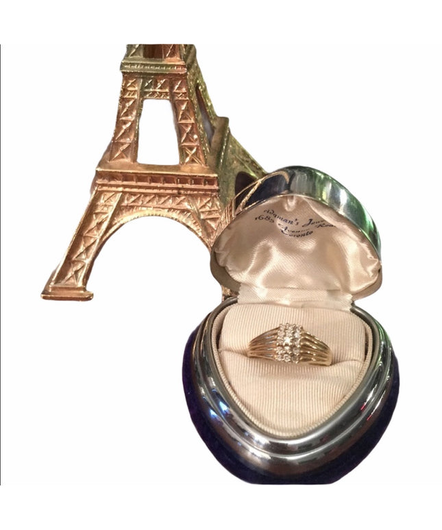 14k Gold Diamond ring w/appraisal beauty’
