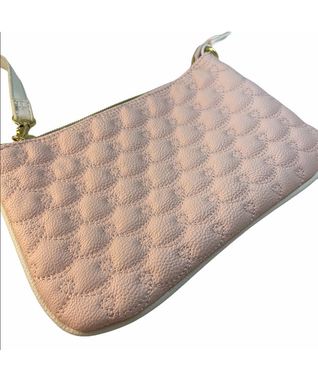 Betsy Johnson Pastel pink Wristlet