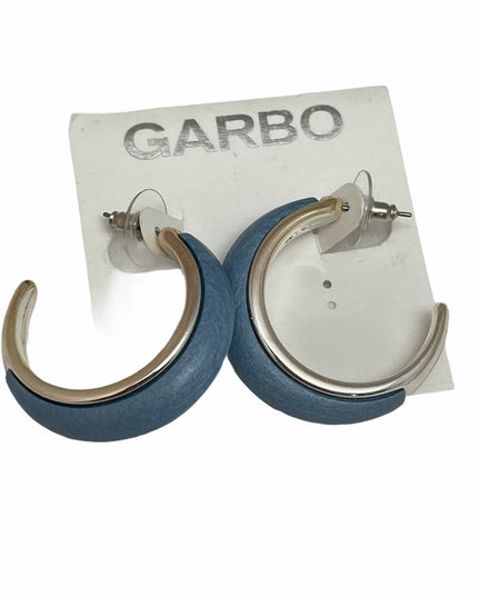Garbo C1980s NWT Earrings pastel blue Nautical