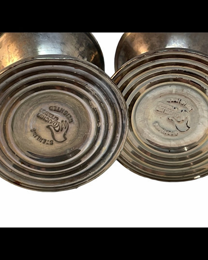 VTG C1960s Sterling silver Salt & Pepper shakers