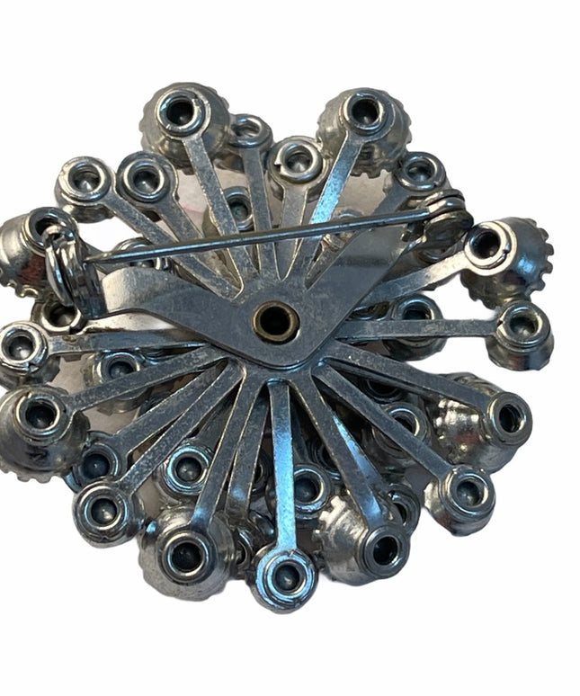 Vintage crystal AB brooch Sparkle