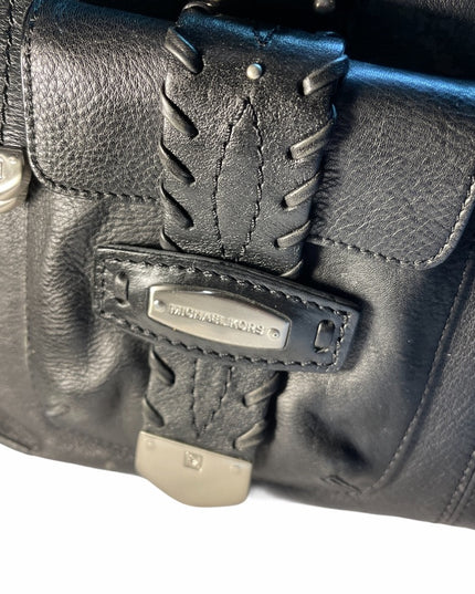 Large Black Leather MK shoulder Bag Very nice Michael Kors purse