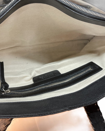 Large Black Leather MK shoulder Bag Very nice Michael Kors purse