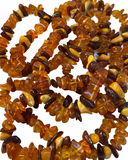 Antique Mixed Buterscotch Amber necklace