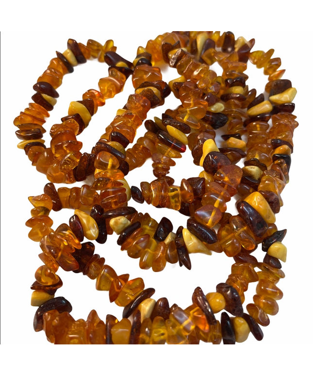 Antique Mixed Buterscotch Amber necklace