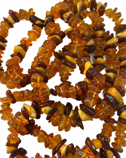 Antique Mixed Buterscotch Amber necklace