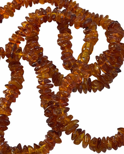 Antique Russian Cognac Amber necklace