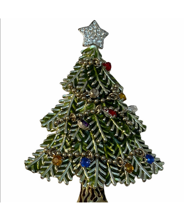 C2008 Avon Christmas tree brooch