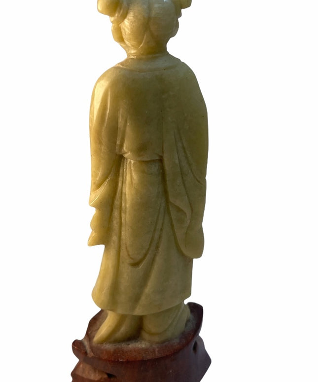 Vintage chinese soapstone figurine