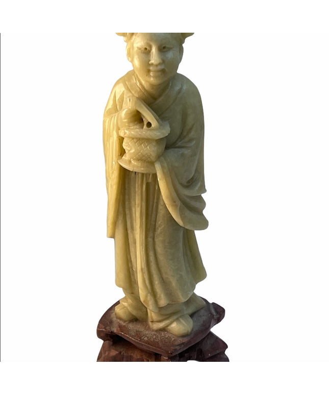 Vintage chinese soapstone figurine
