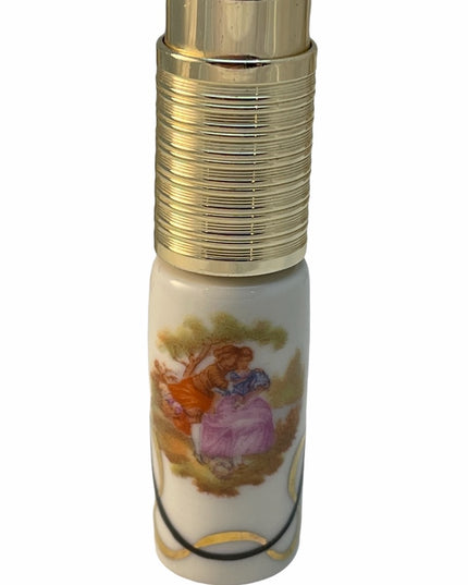 Vintage Step Limoges ceramic purse atomizer