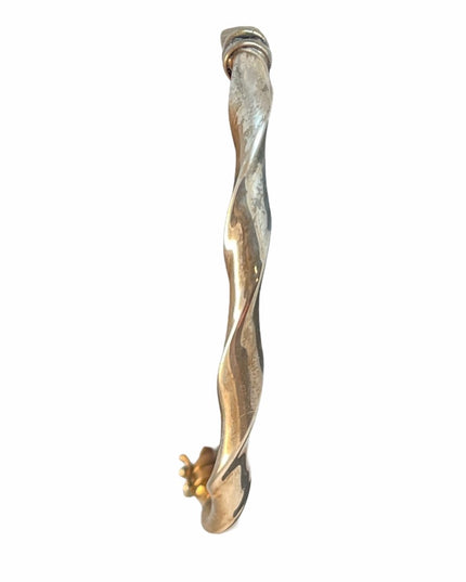 Sterling silver 925 twist bangle bracelet