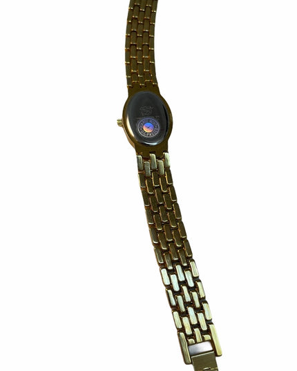 Elixabeth Arden NEW gold rhinestone womens watch