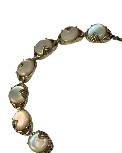 VTG c1960s Faux MOP resin bracelet
