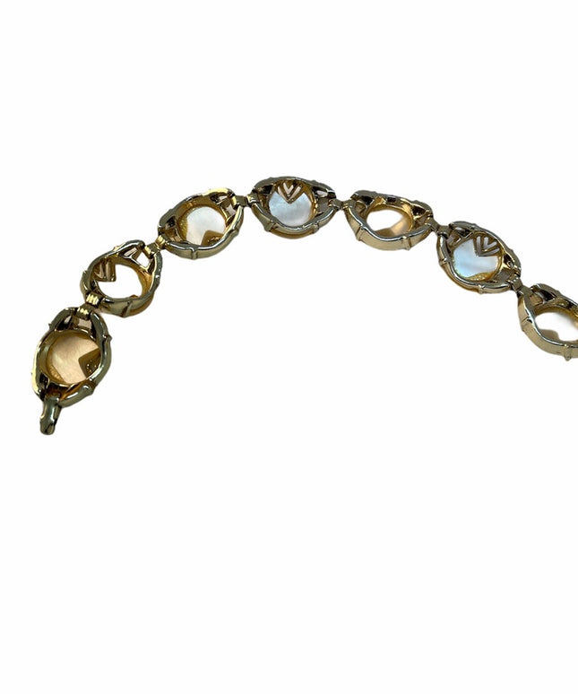 VTG c1960s Faux MOP resin bracelet
