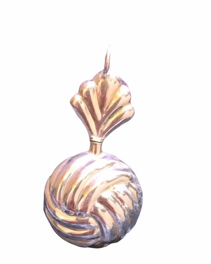 Vintage Sterling 925 perfume poison pendant