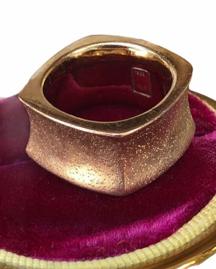 Charles Garnier Sterling silver 18k  ring