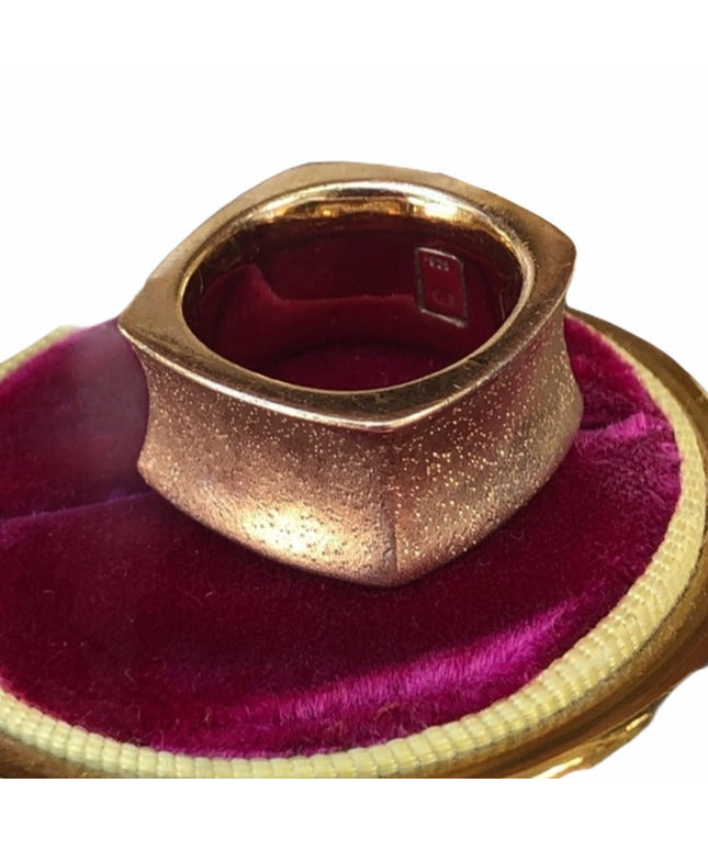 Charles Garnier Sterling silver 18k  ring
