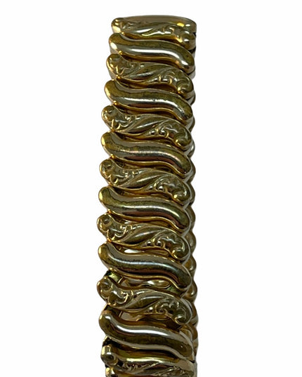 Vintage Gold finish American queen bracelet