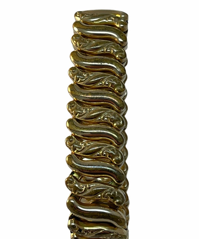 Vintage Gold finish American queen bracelet