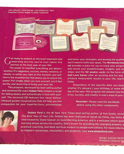 The Best Year of your Life Affirmation Cards & CD