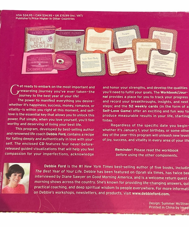 The Best Year of your Life Affirmation Cards & CD