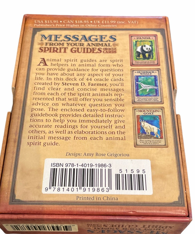 Messages from Animal Guides Oracle Deck