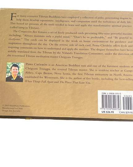 Compassion Box Book & Cards Buddah Inspiration