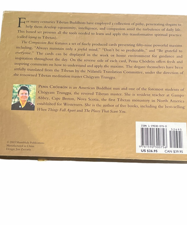 Compassion Box Book & Cards Buddah Inspiration