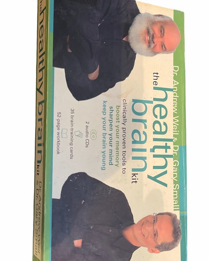 Healthy Brain Cards CD Book & Cards Memory boost