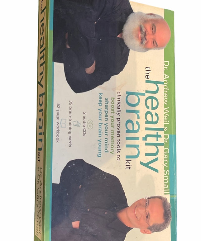 Healthy Brain Cards CD Book & Cards Memory boost