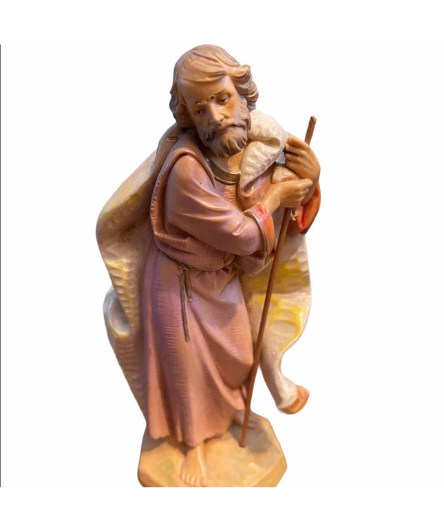 G Simonetti Italy Sheppard religious statue