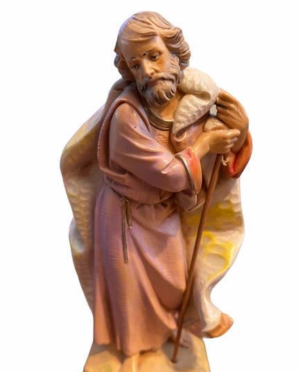 G Simonetti Italy Sheppard religious statue