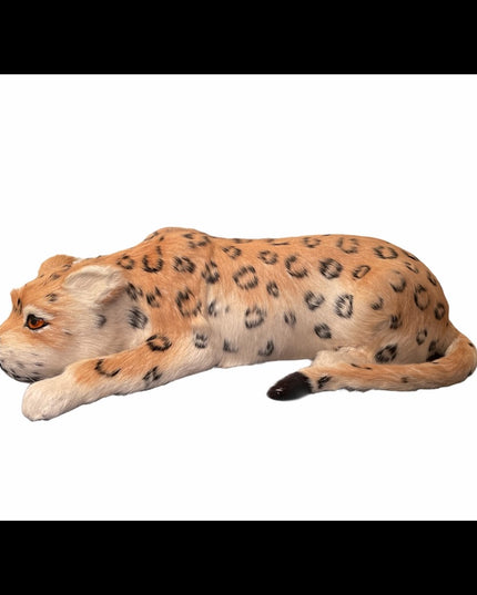 VTG realistic furry cat cougar tiger figure LG