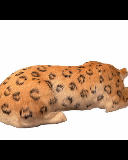 VTG realistic furry cat cougar tiger figure LG