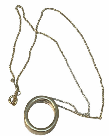 Sterling Tiffany Infinity necklace Authentic