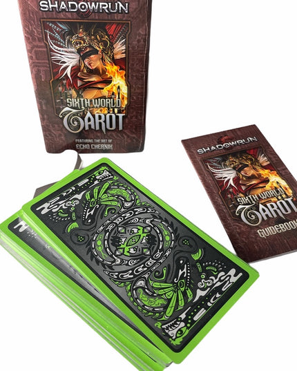 SUPER RARE OOP Shadowrun Tarot Deck NEW