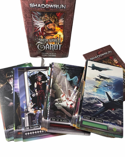 SUPER RARE OOP Shadowrun Tarot Deck NEW