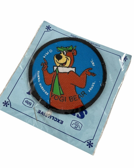 Vintage c1979 Yogi Bear Sew on patch NEW old stock